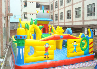 Tùy chỉnh đầy màu sắc Inflatable Bouncy Castle, Kids Inflatable Sân chơi
