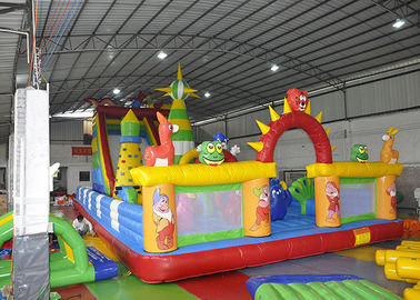 Lâu đài nhảy Bouncy Inflatable lâu đài / Công viên kết hợp lâu đài Bouncy