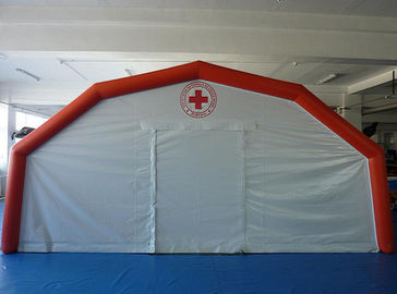 Di động 0.65mm PVC Tarpaulin Inflatable y tế lều cho bệnh viện, EN71 - 2 - 3