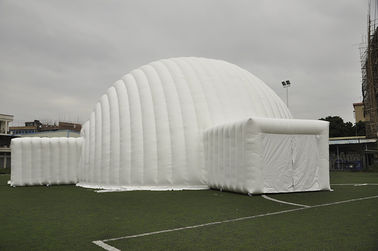 Khổng lồ trắng tổ chức sự kiện mái vòm inflatable lều nước bằng chứng PVC cho triển lãm