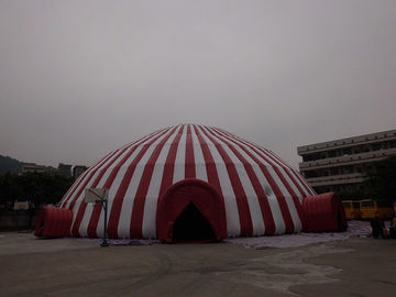 Thương mại 500 người inflatable mái vòm lều / lớn inflatable lều Marquee