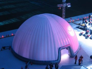 UV - Kháng chiếu sáng Dome Đảng Inflatable Tent Đối Stage Stage 30m