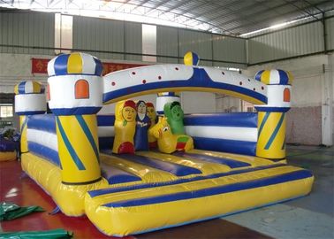 Bouncer Inflatable đầy màu sắc, Bouncer Inflatable khổng lồ với trở ngại