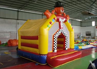0.55 mét PVC Tarpaulin Chú Hề Inflatable Sân Sau Nhảy Bouncers / Mặt Trăng Bounce