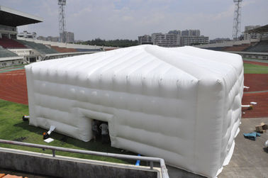 OEM Durable PVC Inflatable Lều Sự Kiện / Inflatable Cube Lều Cho Triển Lãm