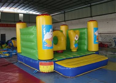 Trẻ em PVC Tarpaulin Sân chơi trong nhà Inflatable Bouncer / Jumpers