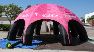 Lều quảng cáo ngoài trời Inflatable, Lều mái vòm inflatable với chân