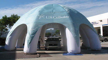 Lều quảng cáo ngoài trời Inflatable, Lều mái vòm inflatable với chân