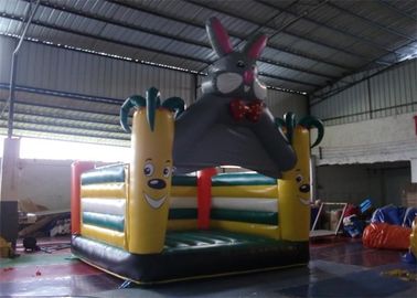 Dễ thương Rabbit Inflatable Bouncer cho nhảy / trong nhà Blow Up Bouncers