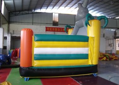 Dễ thương Rabbit Inflatable Bouncer cho nhảy / trong nhà Blow Up Bouncers