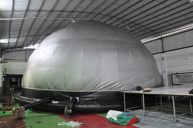 Tùy chỉnh khả năng kháng cháy 10m đường kính Dome Inflatable Planetarium Tent