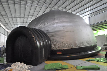 Tùy chỉnh khả năng kháng cháy 10m đường kính Dome Inflatable Planetarium Tent