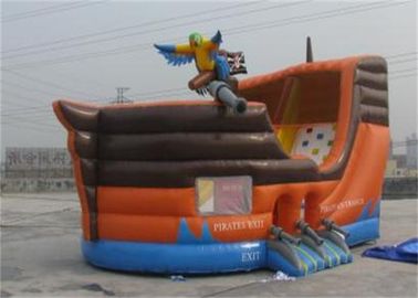 Tùy chỉnh không thấm nước Kids Inflatable Pirate Ship Nhà Bounce Cho thuê