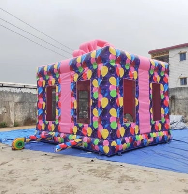 Thiết bị sân chơi lâu đài cho trẻ em Inflatable Bouncer không thấm nước 4x4m