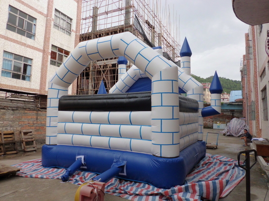 Tổ hợp Bouncer thương mại PVC 0,55mm Lâu đài nhảy bơm hơi cho trẻ em