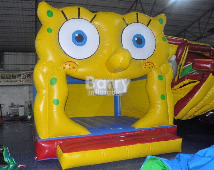 Spongebob nhảy inflatables thế giới rộng vui vẻ inflatable bouncy nhà cho trẻ mới biết đi