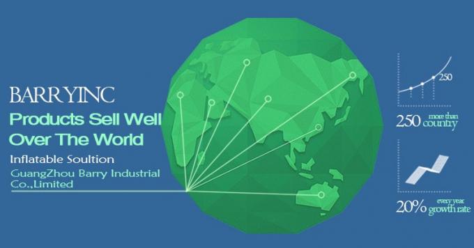 Triển lãm thương mại chậm cháy triển lãm Lều bơm hơi có đường hầm 1