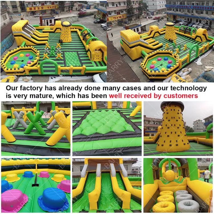 Custom World'S Biggest Kids Indoor Bounce House Công viên giải trí sân chơi hơi 3
