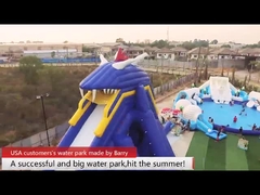Công viên nước bơm khổng lồ để bán