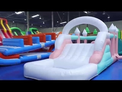 Đồ trượt thợ trượt đám cưới Combo Jumping Castle