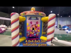 Thể thao 3 Game Carnival Game Booth 4 In 1 Combos Trại chơi Carnival Grand