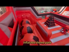 Trẻ em thương mại sân chơi trong nhà đặt công viên chủ đề bơm với trò chơi thể thao