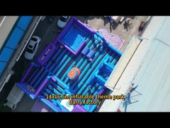 Công viên chơi trò chơi ngoài trời thương mại Bounce House Công viên giải trí bơm cho người lớn trẻ em