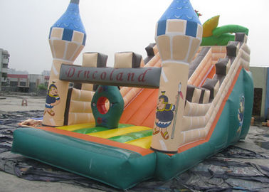 Sân chơi phim hoạt hình Trượt Inflatable khổng lồ Double Tripple Stitch