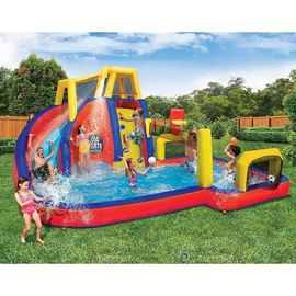 Trẻ em trượt công viên nước inflatable leo lên không thấm nước và chơi thể thao