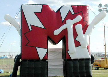 Customzied kích thước và hình dạng dấu hiệu Inflatable cấu trúc cho quảng cáo