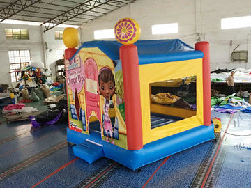 Sử dụng nhà thương mại Lâu đài bouncy inflatable, nhà bouncer inflatable nhà nhảy với slide