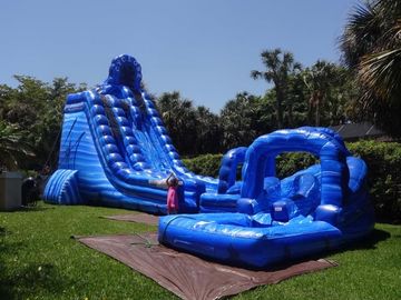 Cyclone lớn 32ft cao lớn Inflatable nước Slides Đối với công viên giải trí lớn hoặc tổ chức sự kiện