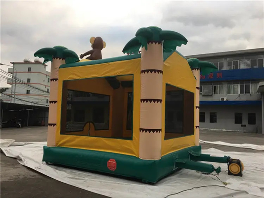 Nhà nhảy bơm hơi Pvc nhỏ Bouncer Nhà nhảy thương mại 4x4m