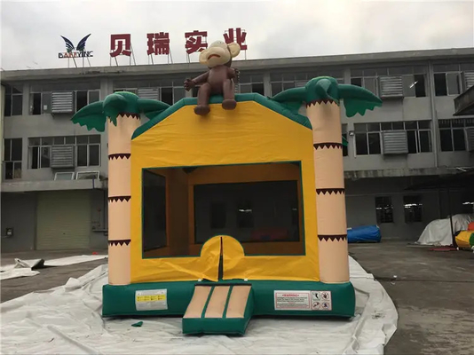 Nhà nhảy bơm hơi Pvc nhỏ Bouncer Nhà nhảy thương mại 4x4m