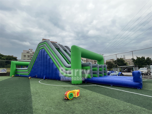 Chạy chặng đường chướng ngại vật 5km ngoài trời có thể bơm lên