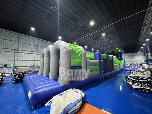 Giant Commercial Event Bounce House 5k Blow Up Obstacle Course Trò chơi thể thao cho trẻ em và người lớn Challenge