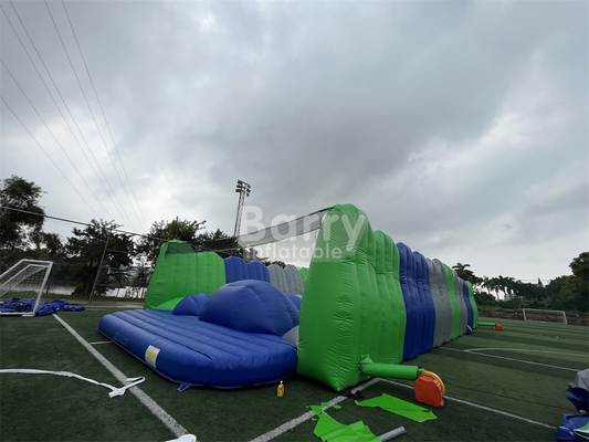 Carnival ngoài trời Giant Obstacle Course Nhảy xung quanh 5k Bouncy Castle chạy cho sử dụng thương mại