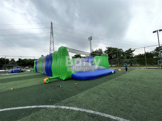 Carnival ngoài trời Giant Obstacle Course Nhảy xung quanh 5k Bouncy Castle chạy cho sử dụng thương mại