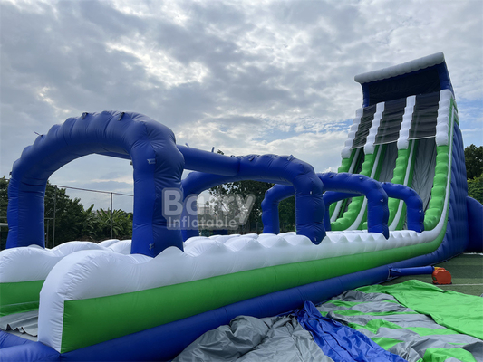 Thương mại cấp tùy chỉnh làm 30x9x13m Wave khổng lồ bơm nước trượt cho trẻ em Người lớn nóng trong 5km chạy bơm