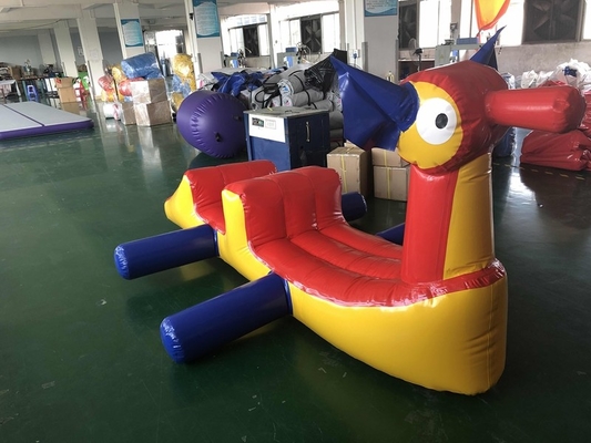 Bể bơi sân sau trẻ em đồ chơi nước nhỏ động vật nổi đường cản bơm lên trong nước