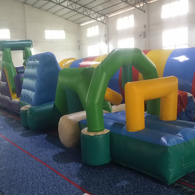 Khóa học chướng ngại vật nước bơm cá nhân trên bể bơi / chạy bơm với logo tùy chỉnh