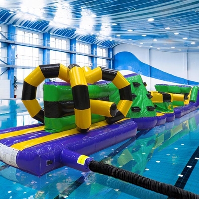 Thương mại nhiệt niêm phong hai làn 15M Whirligig hồ bơi bơm nước chạy