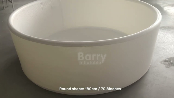 Đồ bơi có thể gập xách có kích thước lớn PVC thả khâu bơm bơm trên mặt đất