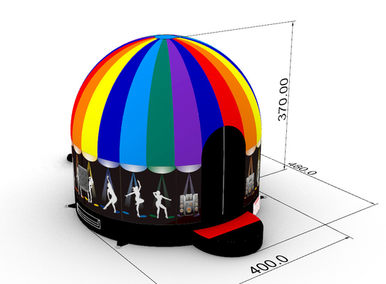 Disco Dome Bounce House Trong vật liệu PVC 7-15 ngày Thời gian sản xuất cho sự kiện tiếp theo của bạn