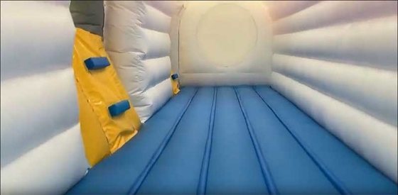 Logo tùy chỉnh in máy bay Bounce House Combo Unit với Slide Repair Kit bao gồm