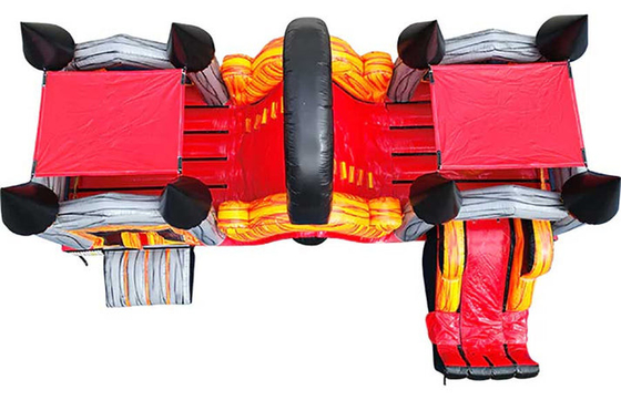 Đường đua chướng ngại vật tùy chỉnh Bounce House Combo Cho Trẻ em Giải trí ngoài trời trong nhà