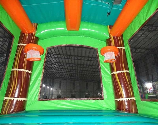 Ưu tiên Thẻ Nhạc Tự Thuật PVC Dinosaur Bounce House Cho Trẻ