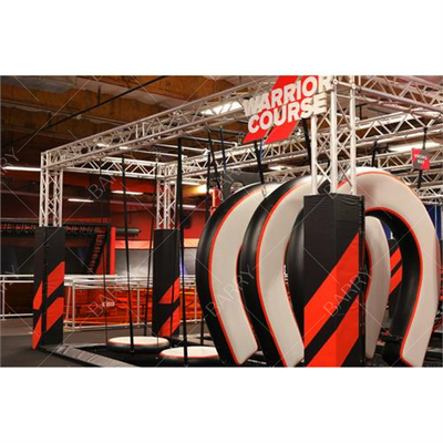 Tập thể dục Parkour Phòng tập thể dục Thiết bị Chiến binh Khóa học Gỗ ngựa Parkour bơm lên Air Track Park