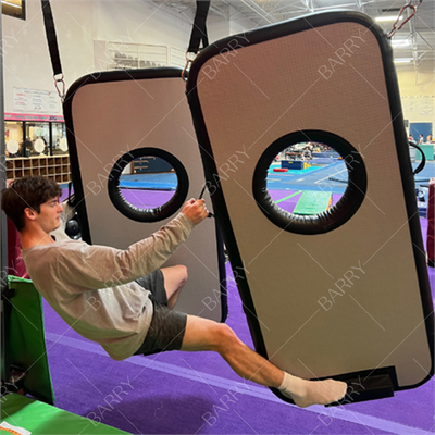 Thương mại Bounce House Air Door Ninja Warrior Trình trang bị sân chơi chướng ngại vật nổi cho người lớn trong nhà