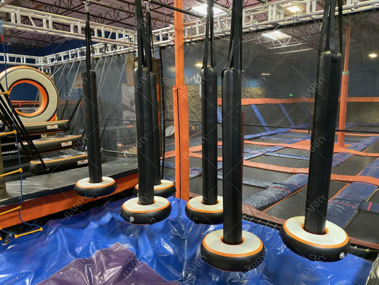 Đào tạo Parkour ngoài trời khóa học chướng ngại vật cho trẻ em trong nhà Xây dựng một trang thiết bị phòng tập thể dục Parkour Warrior Course Piston